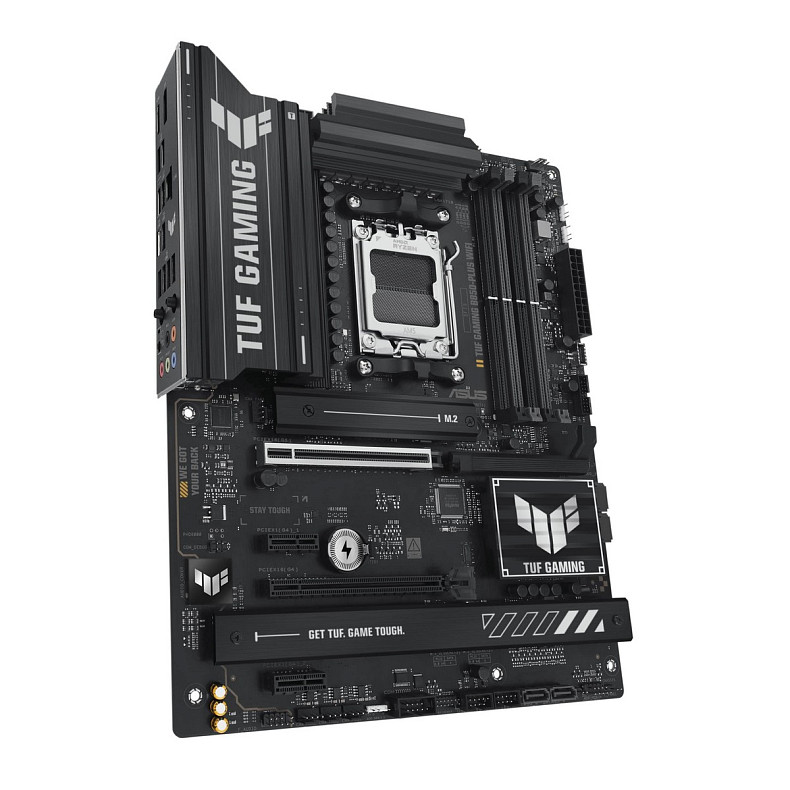 Материнская плата ASUS TUF GAMING B850-PLUS WIFI sAM5 B850 4xDDR5 M.2 HDMI DP Wi-Fi BT ATX