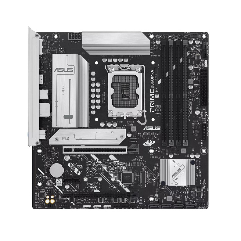 Материнcька плата ASUS PRIME B860M-A-CSM s1851 B860 4xDDR5 M.2 DP HDMI mATX