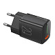 Сетевое зарядное устройство Grand-X USB-C PD3.0 20W для Apple iPhone и Android QC4.0,FCP,AFC Black (