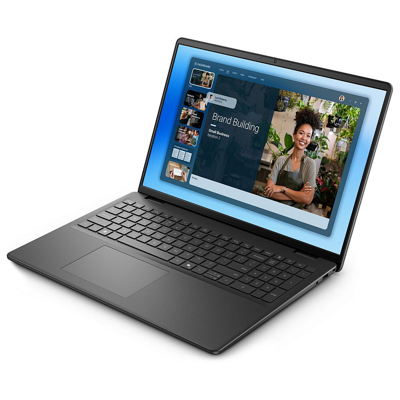 Ноутбук Dell 16 DC16250 16" FHD+ AG, Intel 5-120U, 16GB, F1024GB, UMA, Lin, чорний