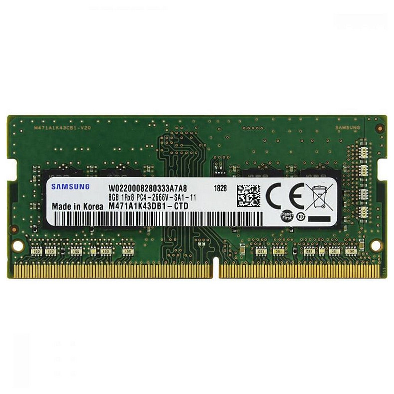 ОЗУ Samsung SO-DIMM DDR4 8GB/2666 (M471A1K43CB1-CTD)