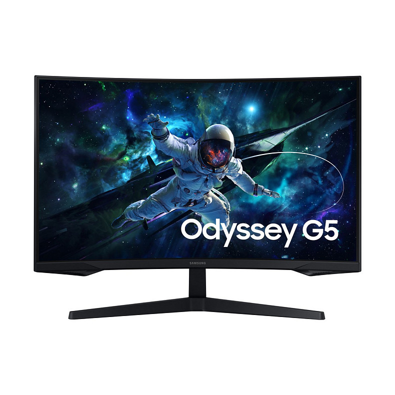 Монітор Samsung 31.5" Odyssey G55C 2xHDMI, DP, VA, 2560x1440, 165Hz, 1ms, CURVED