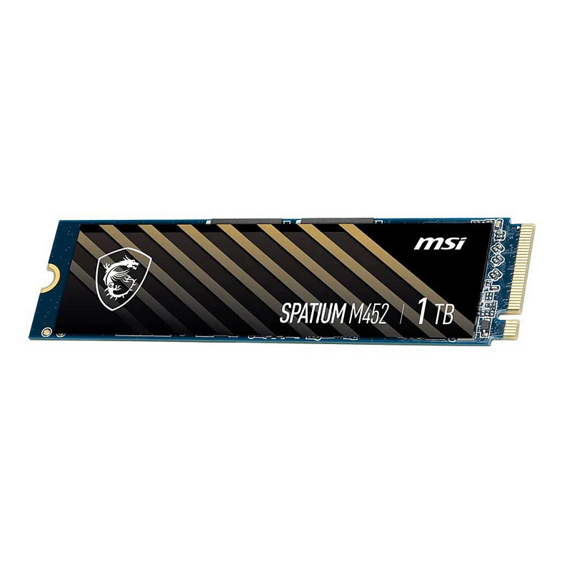 Накопичувач SSD 500GB MSI Spatium M452 M.2 2280 PCIe 4.0 NVMe (S78-440K210-P83)