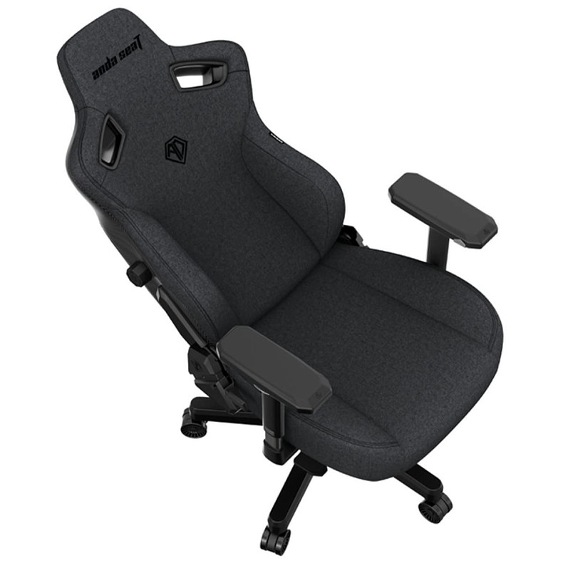 Кресло для геймеров Anda Seat Kaiser 3 Dark Gray Fabric Size L (AD12YDC-L-01-GB-CF)