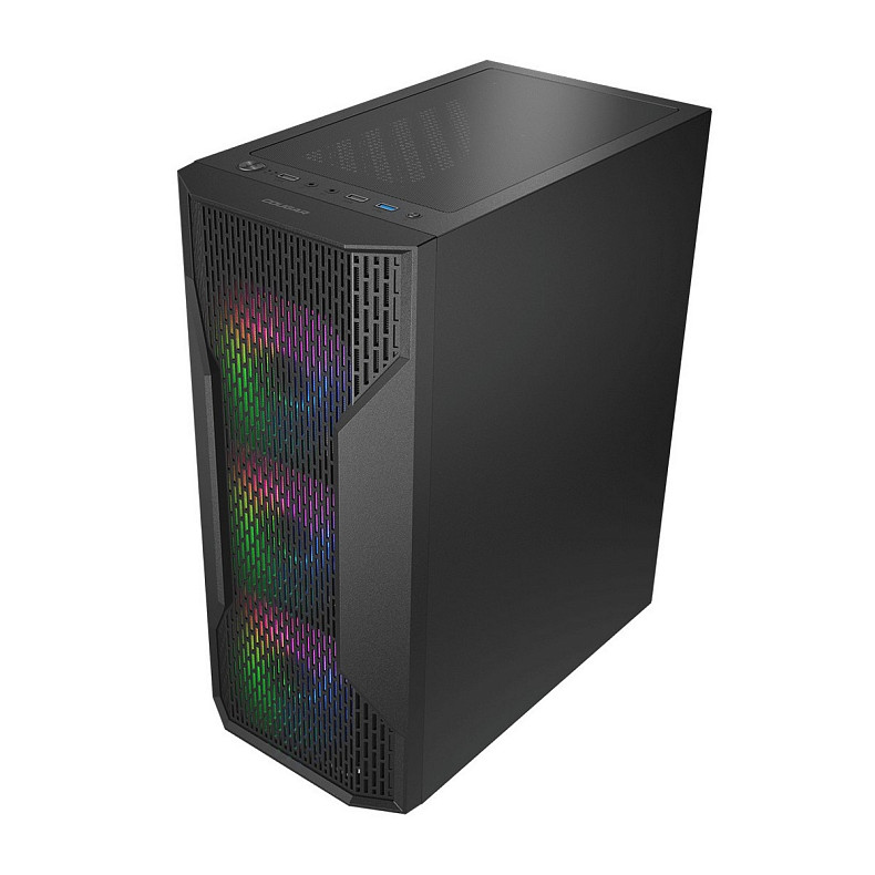 Корпус Cougar MX110 RGB Black без БП