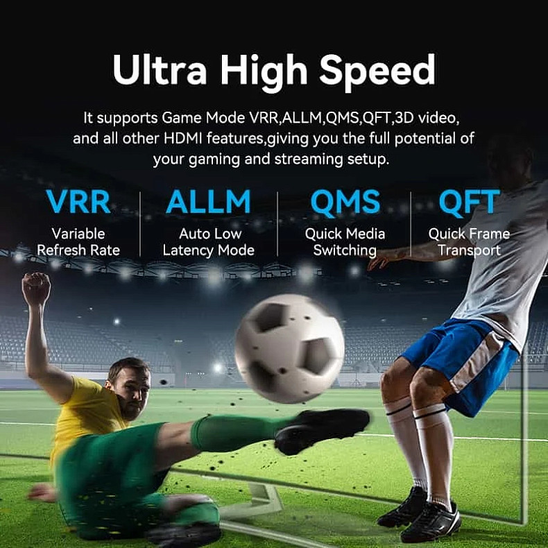 Кабель Vention HDMI M - Mini M 2.0 м, V2.1 8K 60Гц Aluminum Alloy Type, Green