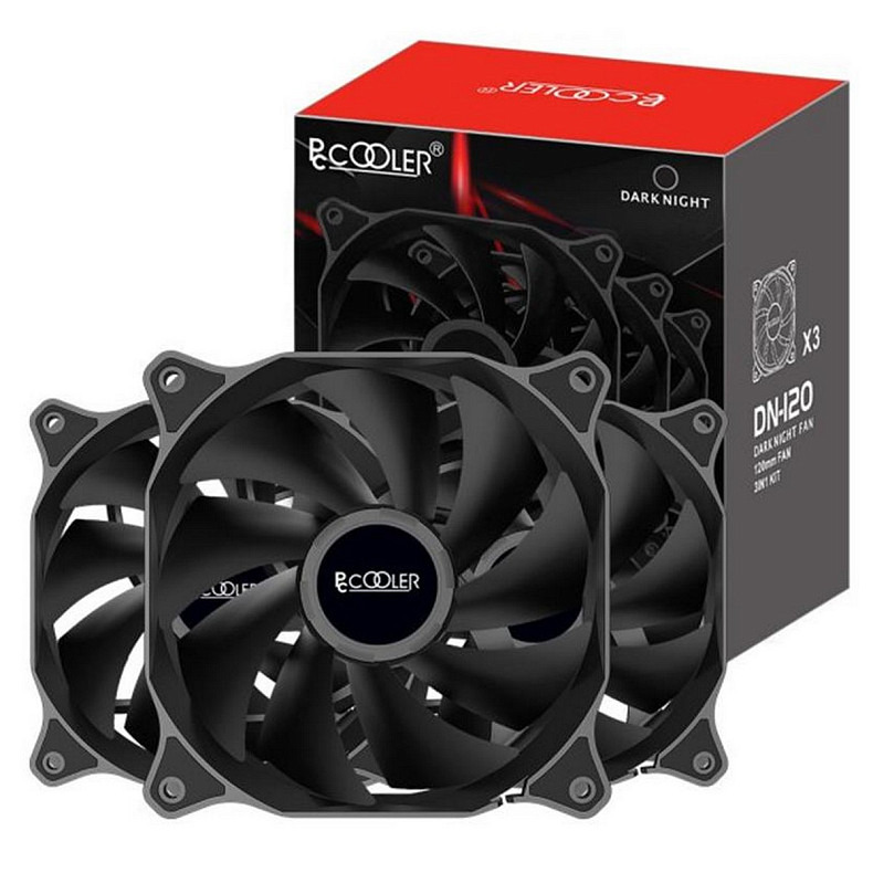 Вентилятор PCCooler DN 120 BK 3in1