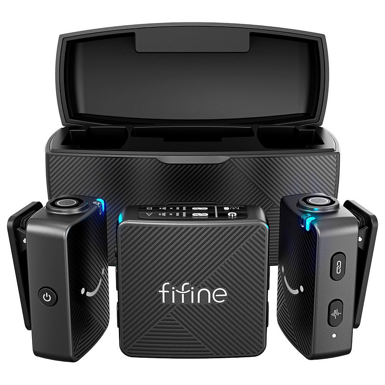 Петличный микрофон Fifine M9