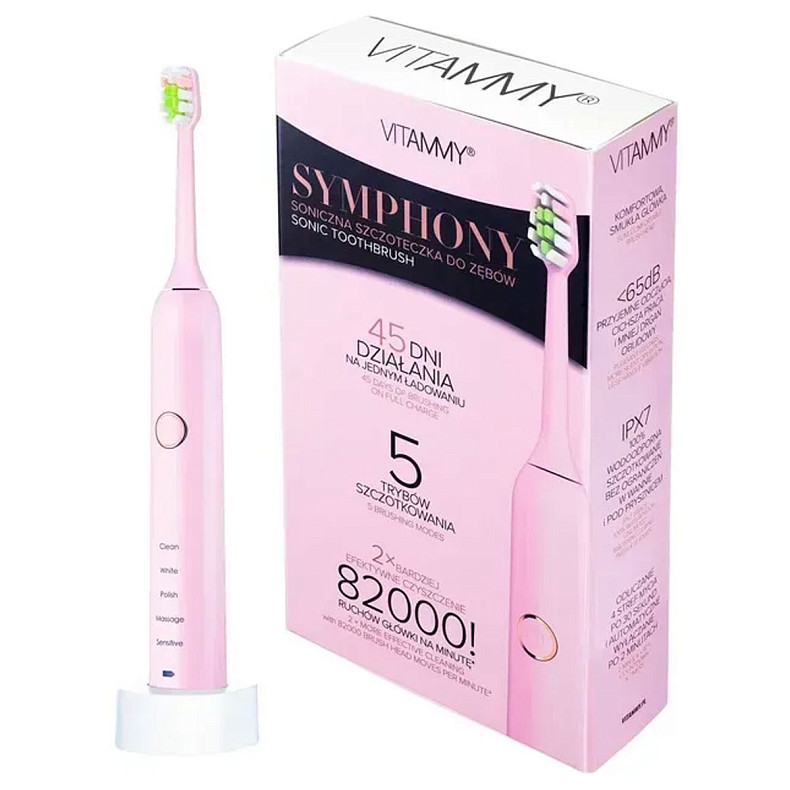 Електрична зубна щітка Vitammy Symphony Rose Gold