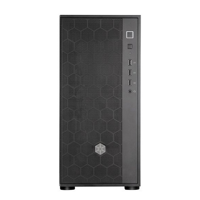 Корпус SilverStone FARA FAR1B-V2, без БП, 2xUSB3.0, 1xUSB2.0, 1x120mm Black fan, ATX