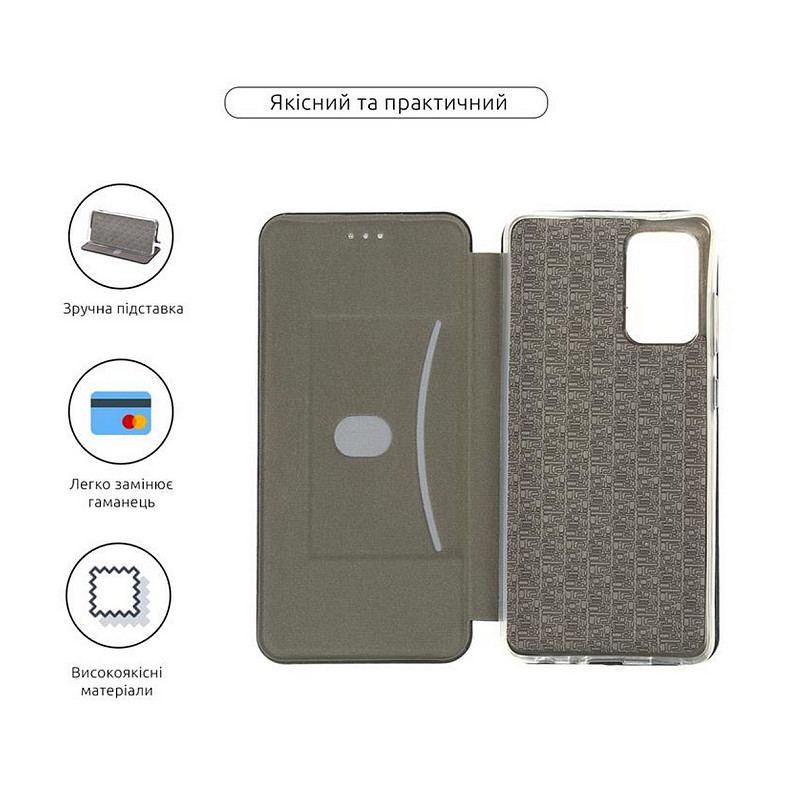 Чохол-книжка Armorstandart G-Case Samsung Galaxy A72 SM-A725 Black (ARM61081)