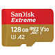 Карта пам'яті SanDisk microSD 128GB C10 UHS-I U3 Extreme V30