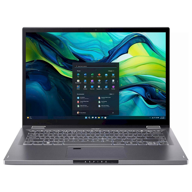 Ноутбук Acer Aspire Spin 14 ASP14-52MTN 14" WUXGA IPS Touch, Intel U7-155U, 32GB, F1TB, UMA, Win11,