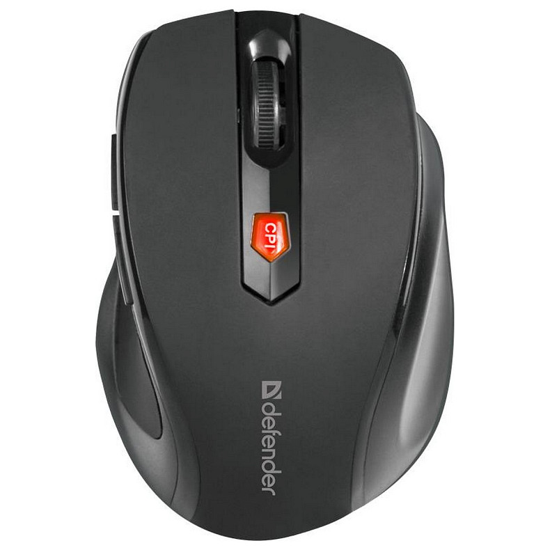 Мышка Defender Ultra MM-315, беспроводная, 1200dpi., 6кн. черная