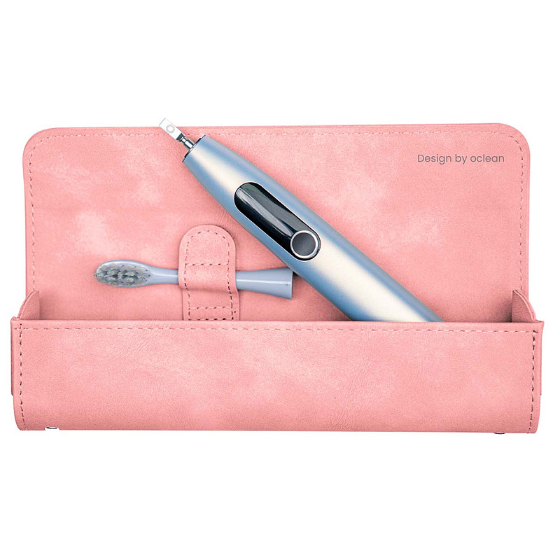 Дорожный футляр для зубной щетки Oclean Toothbrush Travel Case PINK New SOFT