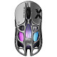 Миша GravaStar Mercury X Pro, 8K, BT/WL/USB-A, RGB, сірий
