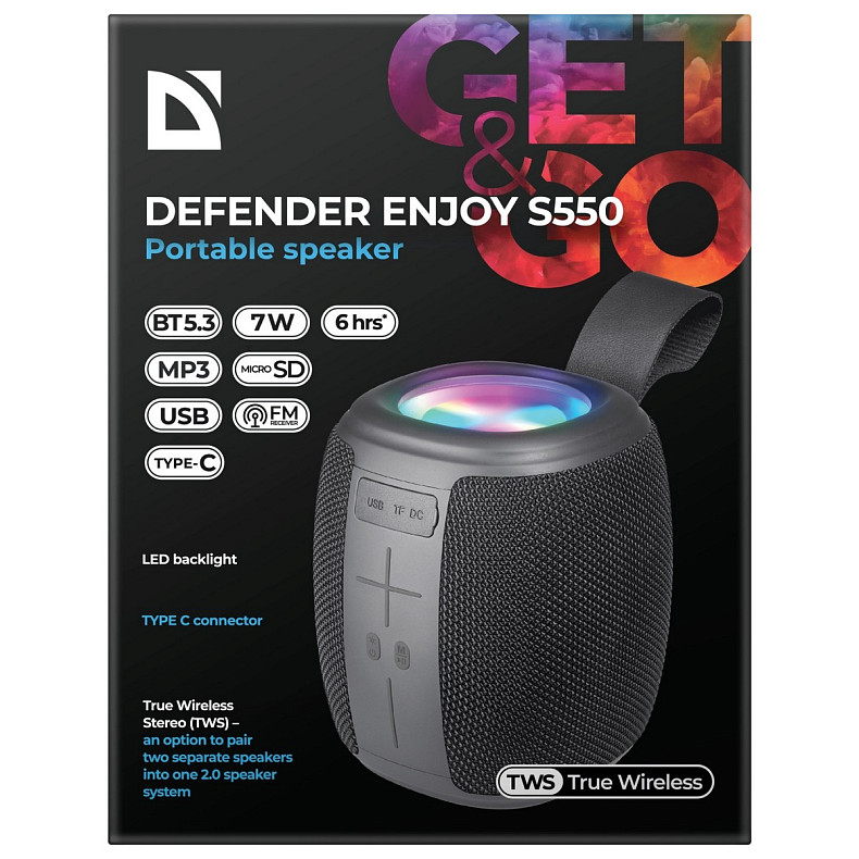 Портативна акустика Defender Enjoy S550 (65553)