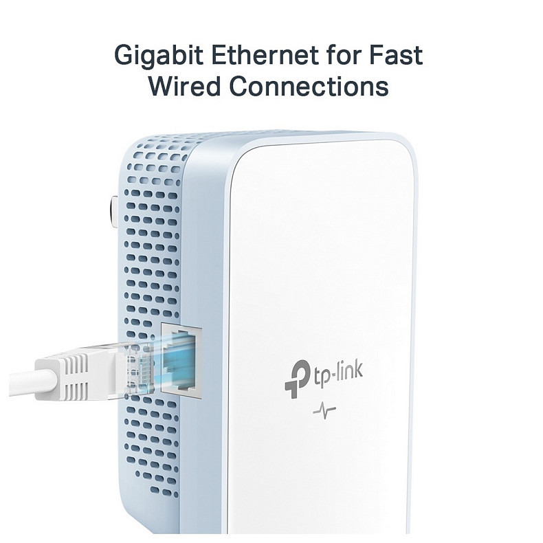 Адаптер Powerline TP-LINK TL-WPA7517KIT (TL-WPA7517 + TL-PA7017) AC1200 AV1000 1xGE MESH