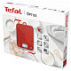 Ваги Tefal кухонні Optiss, 5кг, AAAx2 в комплекті, скло, червоний