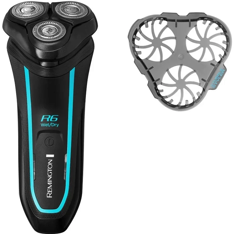 Электрическая бритва Remington Style Aqua R6000 черно-синий
