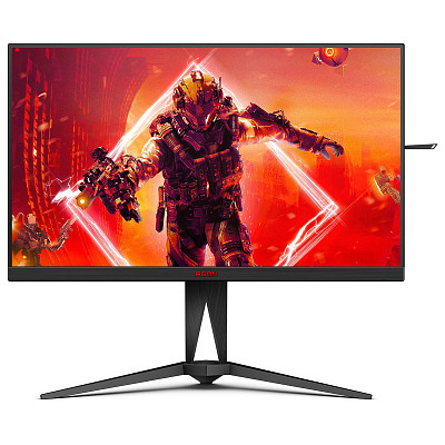 TFT 27" AOC AGON AG275QZN/EU, QHD, VA, 240Hz, 0,5ms, 2хHDMI, 2хDP, USB-hub, HAS, Pivot, черный из черв.