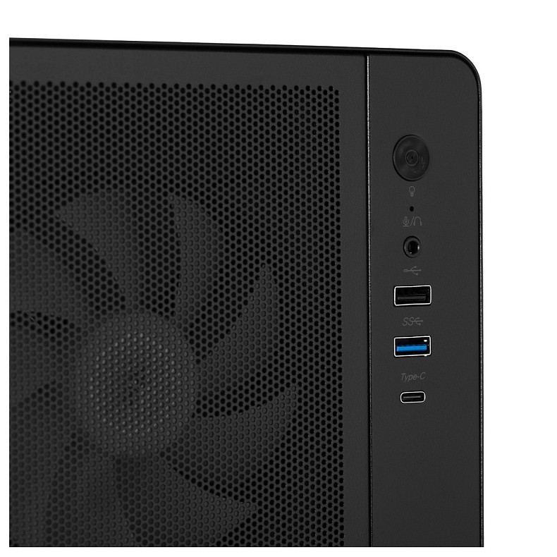 Корпус 2E GAMING Credo Plus V510B, без БЖ, 1xUSB3.0, 1xUSB2.0, 1xUSB Type-C, 4x120мм RGB Rainbow