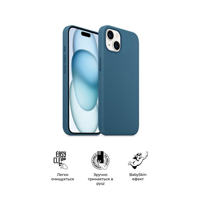 Чехол-накладка Armorstandart Icon2 для Apple iPhone 15 Storm Blue (ARM70506)