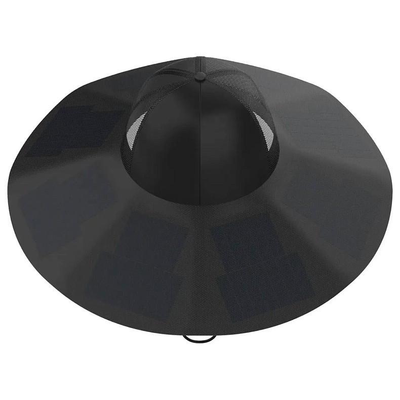 Солнечная шляпа EcoFlow Solar Hat 12W - Черная