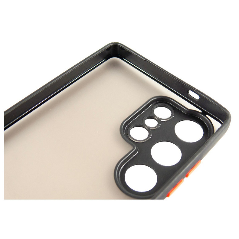 Чeхол-накладка Dengos Matt для Samsung Galaxy S25 Ultra SM-S938 Black (DG-TPU-MATT-164)