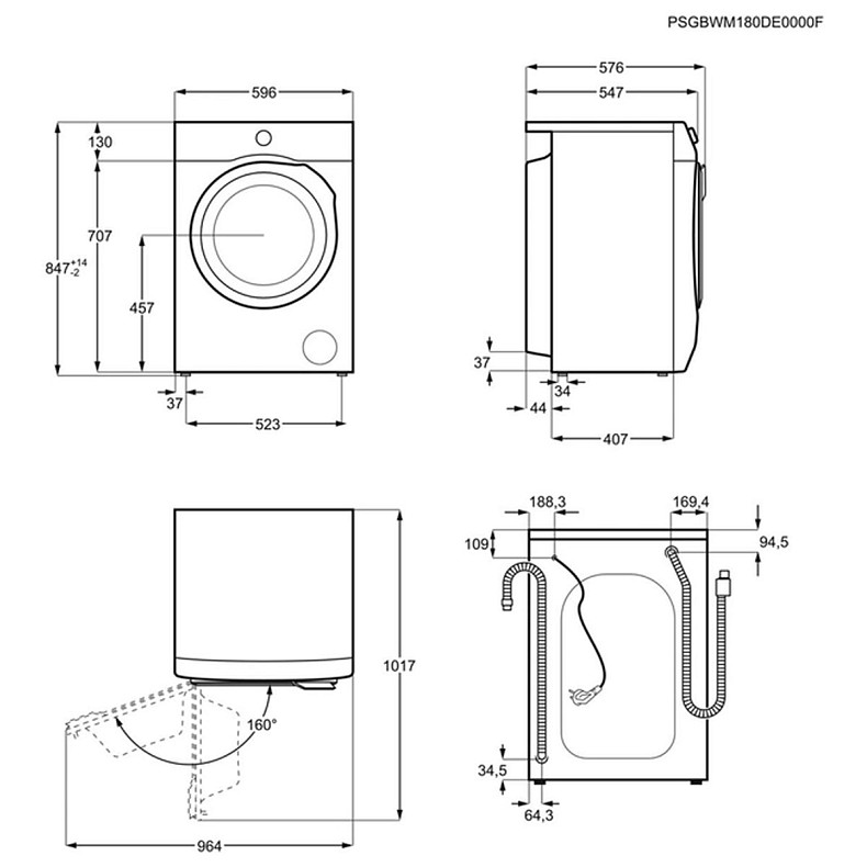 Стиральная машина Electrolux EW7F348SU