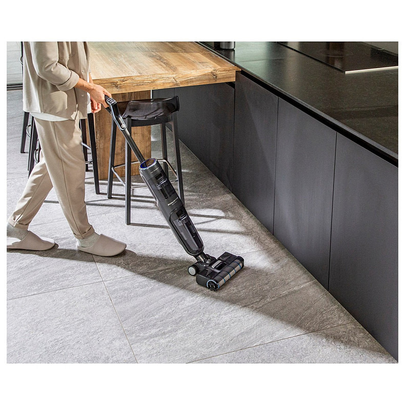 Пылесос Rowenta беспроводной моющий X-Clean 4, 200Вт, конт пыль -0.45л, конт для воды-0.73л, автон. р