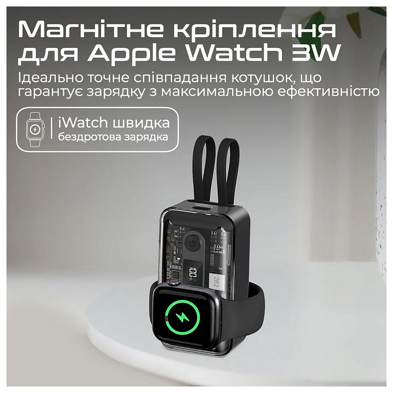 Универсальная мобильная батарея Promate Mavrix 10000mAh 35W Black (mavrix.black)