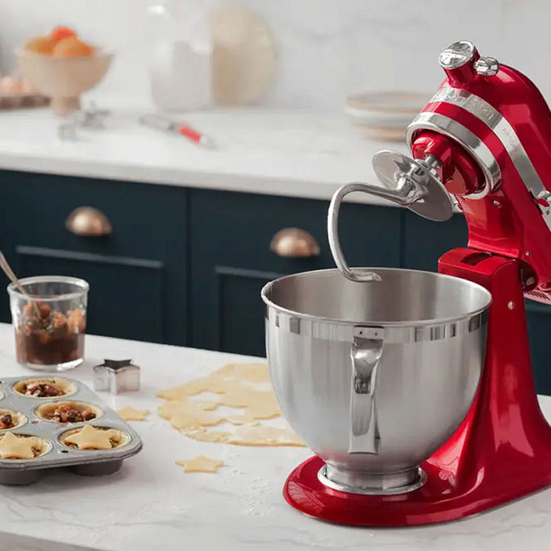 Кухонный комбайн KitchenAid Artisan 4,8л 5KSM175PSECA с откидным блоком карамельное яблоко