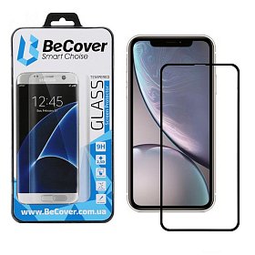 Защитное стекло BeCover для Apple iPhone 11 Black (704103)