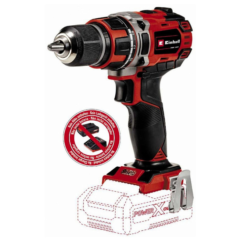 Шуруповерт Einhell TE-CD 18/50 Li BL Solo (4513887)