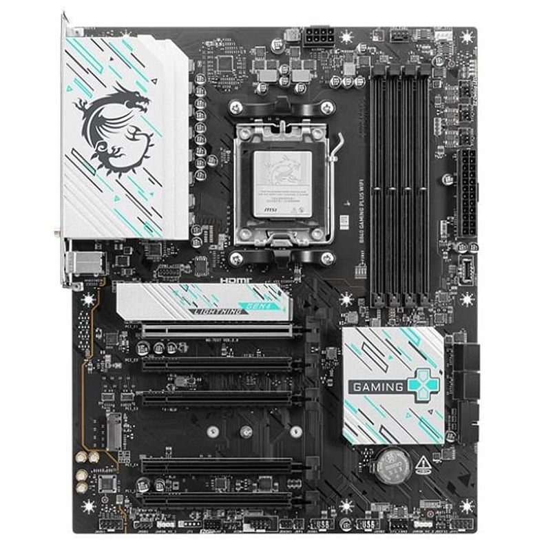 Материнська плата MSI B840 SAM5 ATX B840 GAMING PLUS WIFI