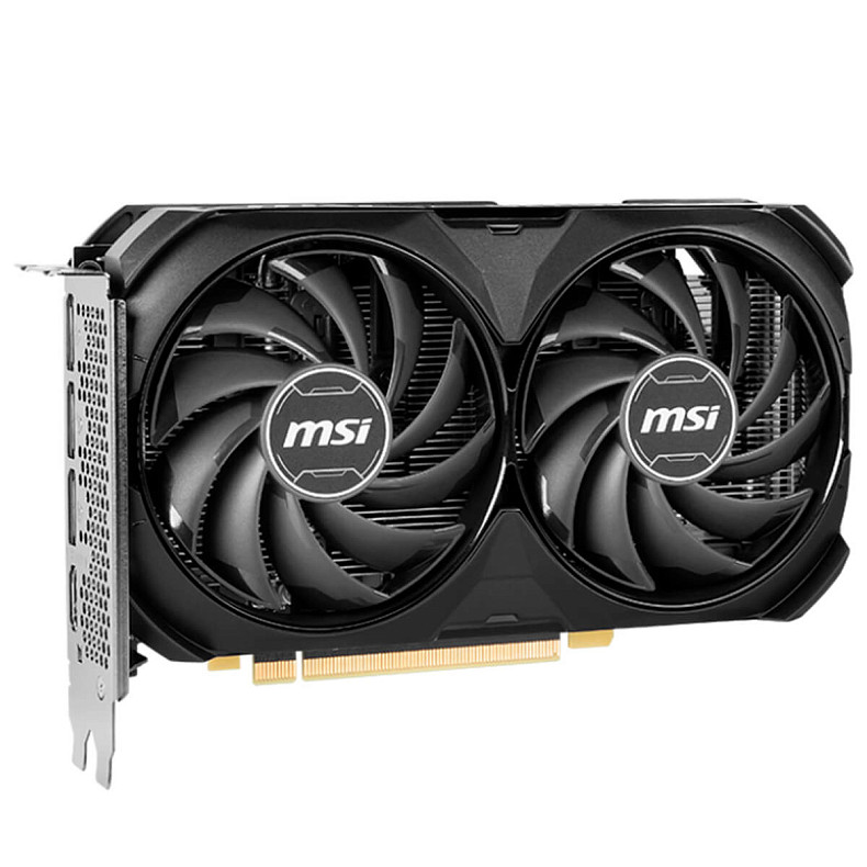 Видеокарта MSI GeForce RTX 4060 Ti 8GB GDDR6 Ventus 2X Black OC (GeForce RTX 4060 Ti VENTUS 2X BLACK 8G OC)