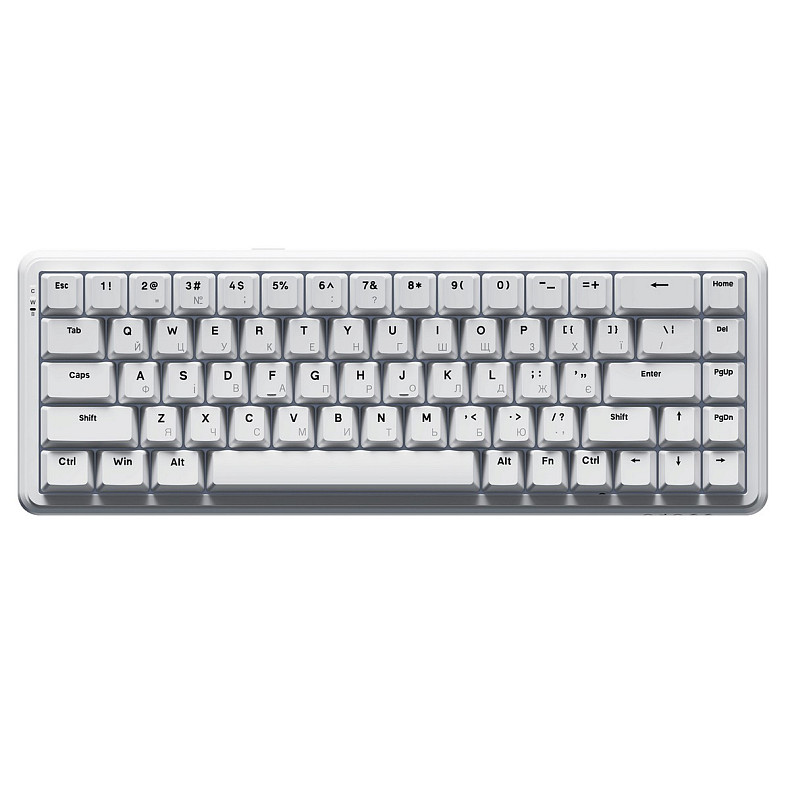 Клавиатура Ajazz AK680 Max Magnetic Switch White (AK680-WM-W-A)