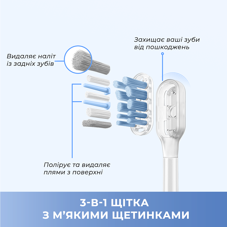 Электрическая зубная щетка MOVA Fresh Black (ATB13A-BK)