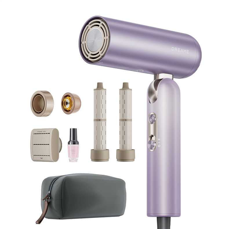 Фен-стайлер Dreame Pocket Ultra AHD52 Purple - Повреждена упаковка