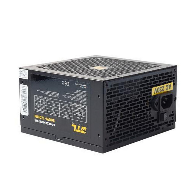 Блок живлення GTL Gaming Star (GTLGS500BK) 500W