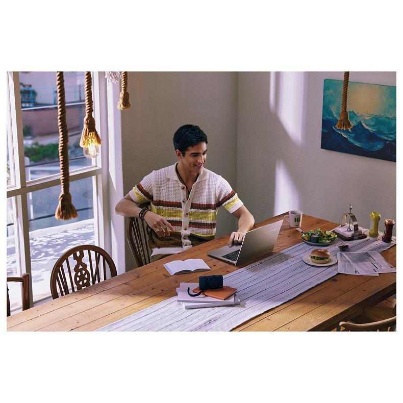 Ноутбук Acer Swift Go 14 SFG14-74 14" WUXGA OLED, Intel U7-255H, 16GB, F1TB, UMA, Win11, сріблястий