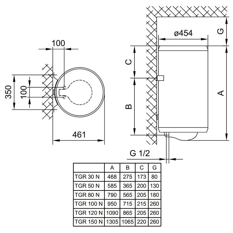 Водонагрівач Tiki TGR50N_PRIMEM50
