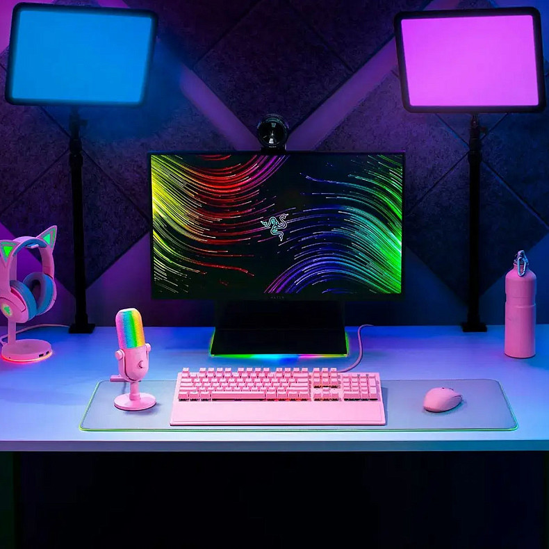 Микрофон для стриминга, подкастов Razer V3 Chroma Quartz (RZ19-05060300-R3M1)