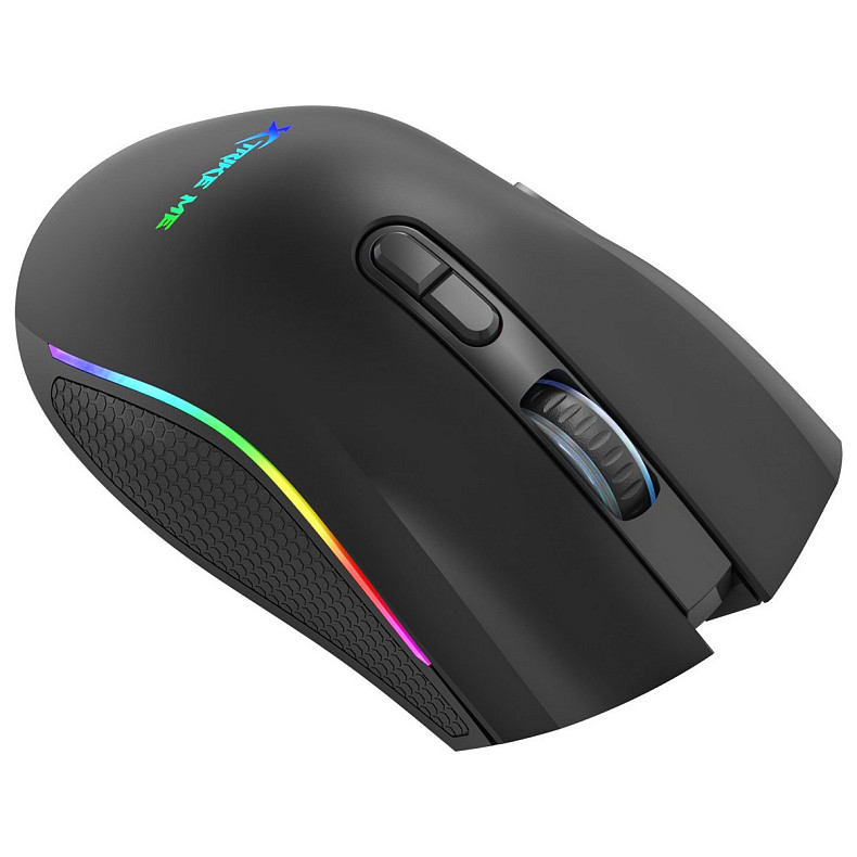 Мишка XTRIKE ME GM-314, ігрова 7200dpi, 7кн, RGB, чорна