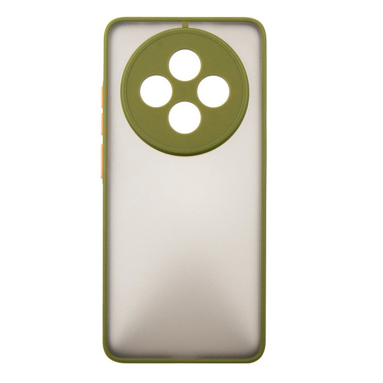 Чeхол-накладка Dengos Matt для Oppo Reno 12F/FS Green (DG-TPU-MATT-148)