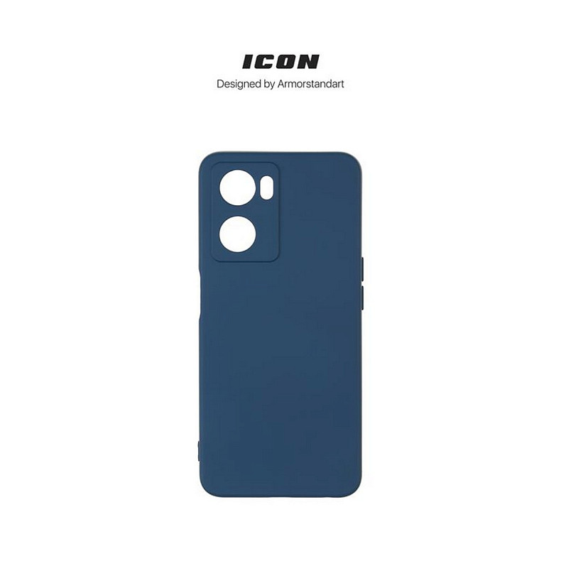 Чохол-накладка Armorstandart Icon для Oppo A57s 4G Camera cover Dark Blue (ARM68119)