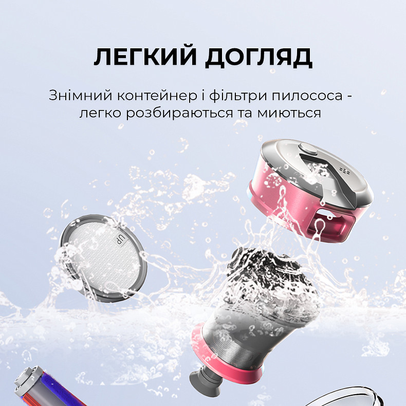 Ручной пылесос JIMMY с УФ-лампой для мягкой мебели BX5 Pro