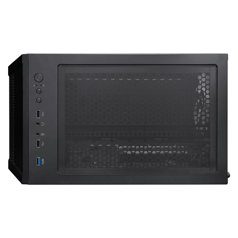 Корпус 1stPlayer D3-BK-3F7-14 Black без БП