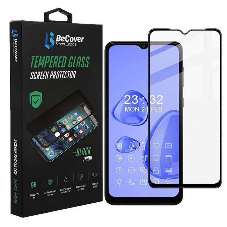Защитное стекло BeCover для Samsung Galaxy A04 SM-A045/A04s SM-A047 Black (708137)